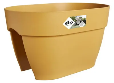 Productafbeelding van Plantenbak Vibia Campana Flower Bridge 40cm honinggeel elho