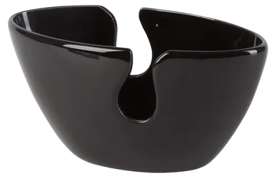 Zdjęcie produktu dla Miska "Hole" (17,5x8,5x8 cm), czarna