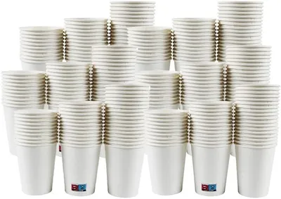 Produktbild von Kaffeebecher – TO GO 200 ml, 8 oz Einweg Coffee to Go Becher Weiß (20 x 50) -1000 Stück
