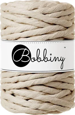 Zdjęcie produktu dla Bobbiny Macrame Cord 9 mm 30 m Beige Sznurek