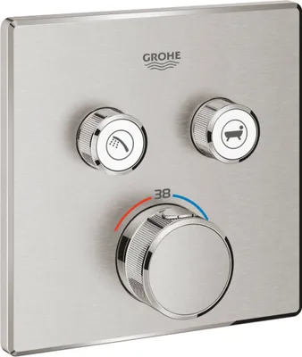 Produktbild von GROHE Grohtherm SmartControl, Stahl, 1 Stück(e)