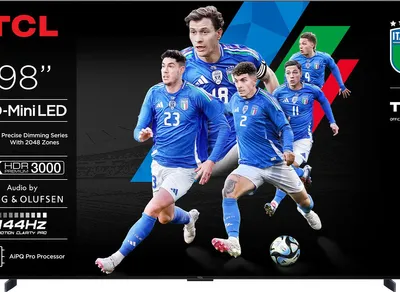 Produktbild von TCL C79K 98C79K, 2,49 m (98"), 3840 x 2160 Pixel, QD-Mini LED, Smart-TV, WLAN, Metallisch