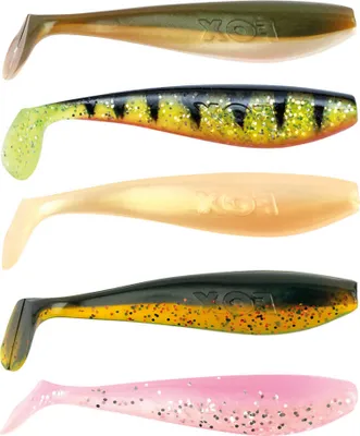 Produktbild von Fox Rage Ultra UV Mixed Colour Lure Packs | Zander Pro - 7,5cm (5 Stk.)