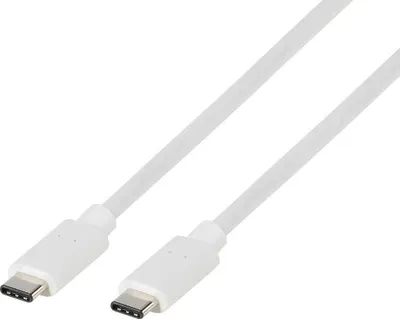 Produktbild von ViVanco™PBDCVVUSBCC10W, 1 m, USB C, USB C, Weiß