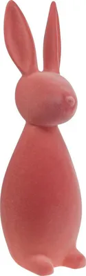 Produktbild von Dekofigur Osterhase Beflockt für Frühlingsdekoration