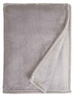 Obrázok produktu pre HOMLA, prikrývka, hrubá, sivá, 150 x 200 cm