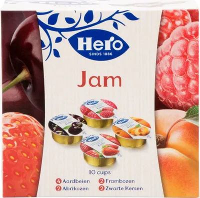 Produktbild von Hero Tassensortiment Kasten 10 Stück x 25 Gramm