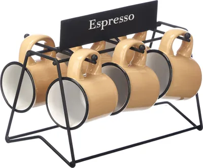 Obrázek produktu pro Šálky na espresso, 6 kusů, 100 ml, žluté