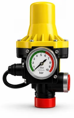 Druckregler für Wasserpumpe, 220-240 V, automatisch, Trockenlaufschutz