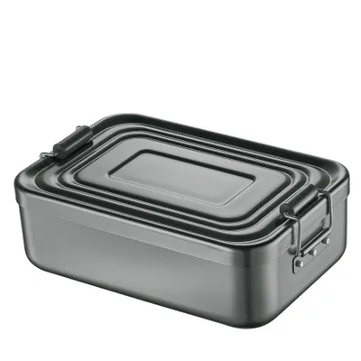 Obrázok produktu pre Küchenprofi box na obed veľký hliníkový vo farbe antracit 23x15x7cm