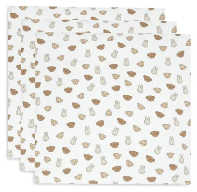 Produktbild von Spucktuch Hydrophill Small 70x70cm - Miffy and Friends - 3 Stück