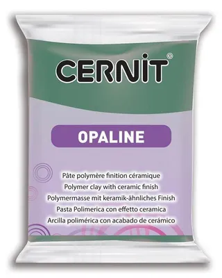 Produktbild von Cernit Opaline Modelliermasse 56 g - Seladongrün