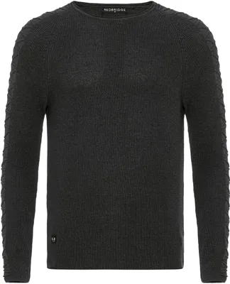 Produktbild von Red Bridge Herren Strickpullover Pullover Slim-Fit Cross lines