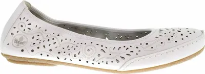 Produktbild von Rieker Damen Schnürer 41460-80 Farbe:Weiß Größe: 39