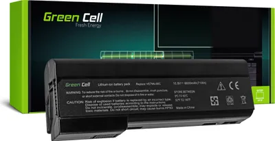 Produktbild von Green Cell Extended Serie CC06 CC06XL CC09 Laptop Akku für HP EliteBook 8460p 8460w 8470p 8470w 8560p 8560w 8570p (9 Zellen 6600mAh 10.8V Schwarz)