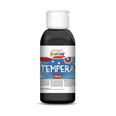 Zdjęcie produktu dla Farba temperowa PENTART, 100 ml, czarna