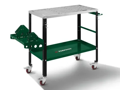 Produktbild von PARKSIDE® Mobiler Schweißtisch, mit Schweißgerätkonsole