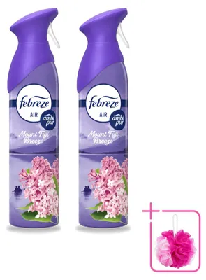 Produktbild von 2 x Febreze Lufterfrischer Spray Mount Fuji Breeze - 185 ml - Sparpackung - 2 Stücke