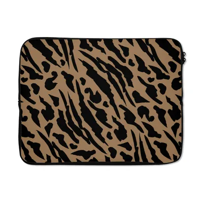 Produktbild von MuchoWow® Laptop Hülle 15 Zoll Muster - Design - Pantherdruck Laptoptasche - Laptoptasche - Sleeve - Rundum-Schutz