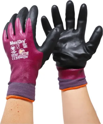 Produktbild von Pracovní rukavice MaxiDry Zero 56-451 M (1 pár)