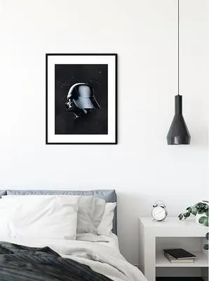 Produktbild von Poster Star Wars Classic Helmets Vader 30x40 cm