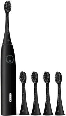 Produktbild von ECO VIBE 3 Starterkit All Black + 4 Refills, Elektrische Zahnbürste (schwarz)