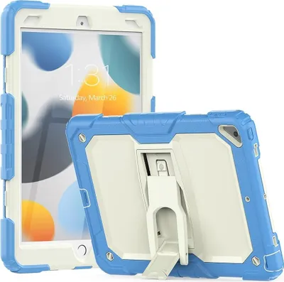 Image de Étui pour iPad Air 3/Pro 10.5" avec support et bandoulière Bleu