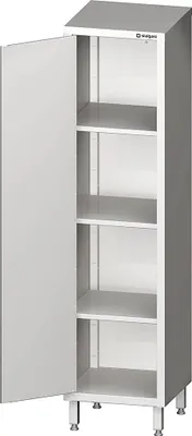 Produktbild von Hochschrank mit Flügeltür, 600x600x2000 mm, verschweißt