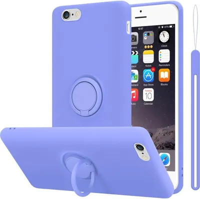 Produktbild von Cadorabo Hülle für Apple iPhone 6 / 6S Schutz Hülle in Lila Handyhülle TPU Etui Case Cover