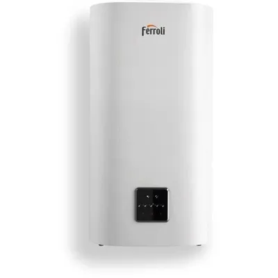 Image de Chauffe-eau électrique TITANO TWIN 80L - Plat - Multiposition - Blanc
