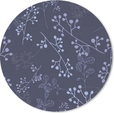 Produktbild von MuchoWow® Mauspad Mousepad Zweig - Blüte - Muster 40x40 cm - Mousepads - Maus Mat - Pad - Mausunterlage - Schreibtisch Accessoires