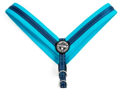 Produktbild von Max & Molly Matrix Himmelblau Q-Fit Hundegeschirr Neopren Gepolstert mit reflektierenden Nähten, XS, 67 g
