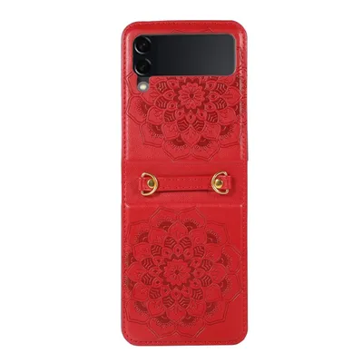 Obrázek produktu pro Pro Samsung Galaxy Z Flip7 FE / Flip6 5G Mandala design TPU / pouzdro z umělé kůže