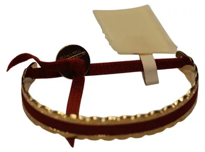 Productafbeelding van Les Interchangeables, Les Interchangeables, Horlogeband, A52152, Goud, Bordeauxrood, voor dames