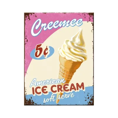 Image de Nostalgic-Art - Aimant 6 x 8 cm - USA - Ice Cream