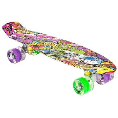 Produktbild von Pennyboard ENERO 56cm s LED kolečky, VINTAGE