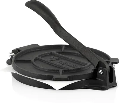 Zdjęcie produktu dla Żeliwna prasa do tortilli BBQ-Toro Ø 20 cm | do domowych tortilli | prasa do tortilli