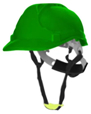 Produktbild von Sicherheitshelm - Kopfhaube - Schutzhelm - ABS-Helm - grüner Schutzhelm
