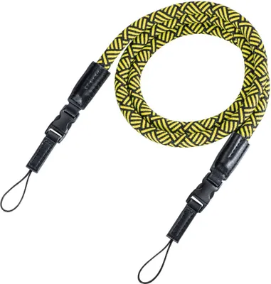 Zdjęcie produktu dla Pasek do aparatu Hama Braid 120 czarny/żółty