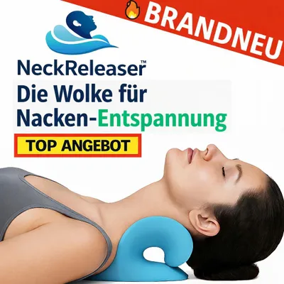 Obrázok produktu pre NeckReleaser™ vankúš na masírovanie krku masážny vankúš na krk podpora krku naťahovač krku
