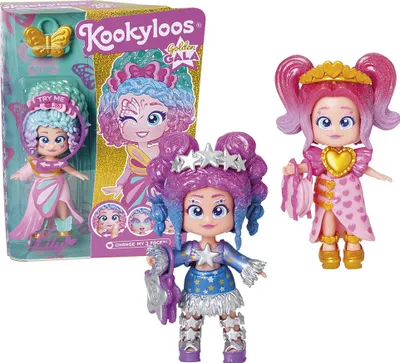 Produktbild von Kookyloos Goldene Galapuppe Rosa  Rosa One Size