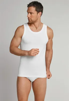 Produktbild von Schiesser Herren Shirt 0/0 Gr. 4  weiss