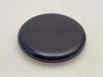 Produktbild von Reinigungskachel kobaltblau Putzdeckel für Kachelofen rund 15 cm