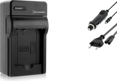 Produktbild von Ladegerät BLACK für Akku-Typ: Panasonic DMW-BCK7, DMW-BCK7E, NCA-YN101H, NCA-YN101G
