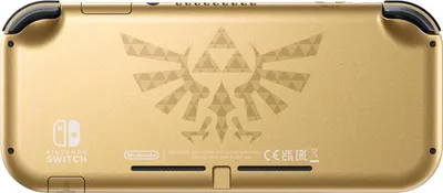 Obrázek produktu pro Nintendo Switch Lite Hyrule Edition, Nintendo Switch Lite, NVIDIA Custom Tegra, 768 MHz, Zlato, Analogový/digitální, Směrový kříž
