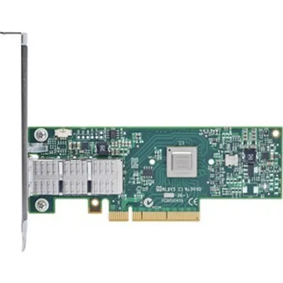 Produktbild von Mellanox Technologies ConnectX-3 VPI, Eingebaut, Kabelgebunden, PCI Express, Ethernet, Grün