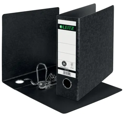 Produktbild von Leitz Cardboard binder, Schwarz, A5, 80 gsm