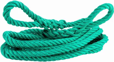 Produktbild von Polypropylen-Seil mit 2 Schlaufen, 20 mm x 6 m
