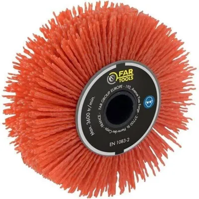 Obrázok produktu pre FARTOOLS Presná brúsna nylonová kefa Ø120mm / D20mm