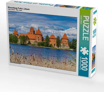 Produktbild von Calvendo Wasserburg Trakai, Litauen 1000 Teile Puzzle quer 640x480mm, Kirsch Gunter; 7417589